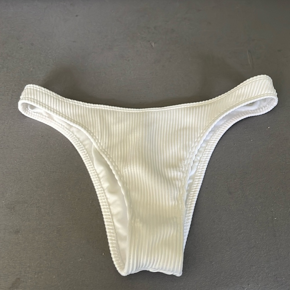 White swimsuit